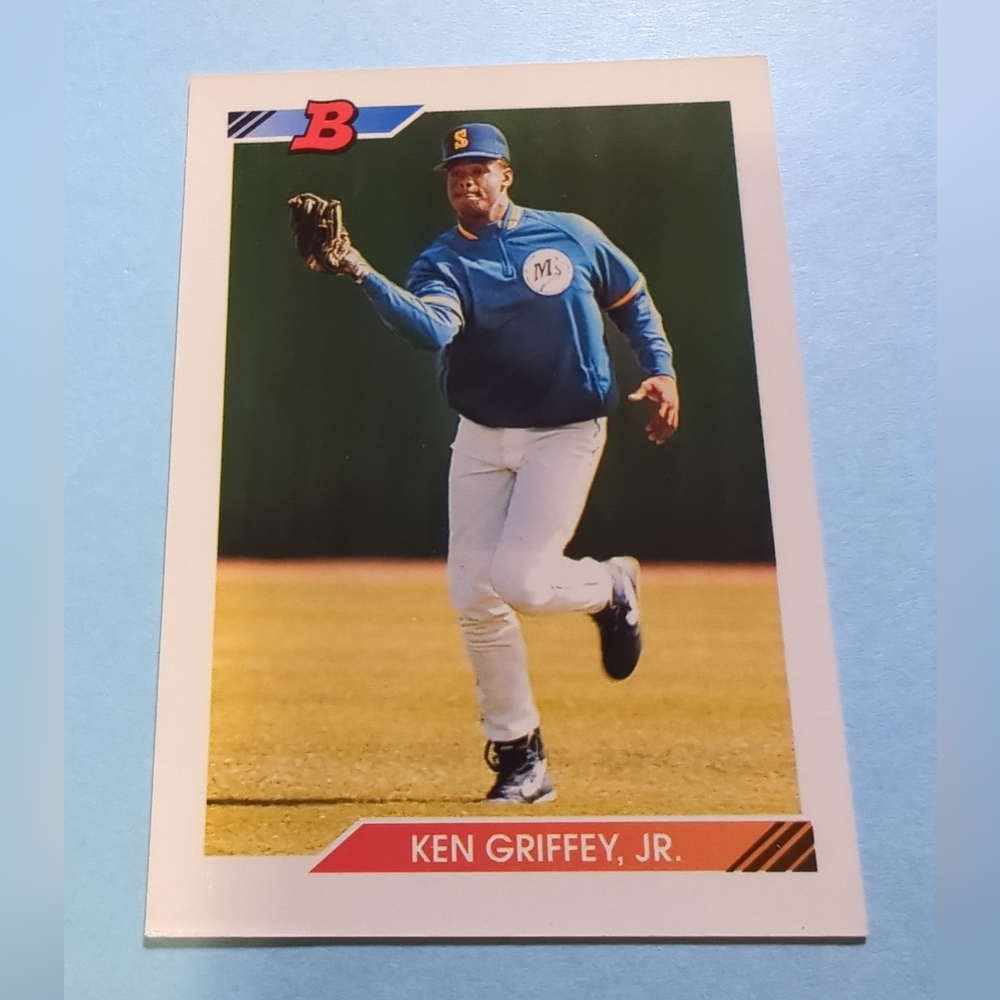 1992 Topps Bowman Ken Griffey, Jr. #100 Mariners